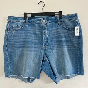 NWT Old Navy Women’s High Rise OG Straight Denim Shorts